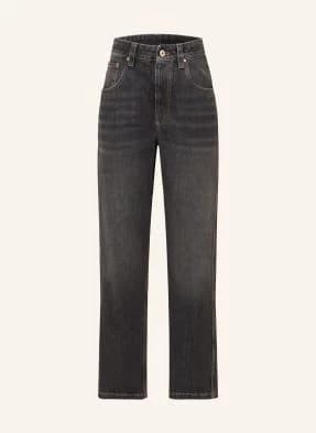 Brunello Cucinelli Jeansy Straight schwarz