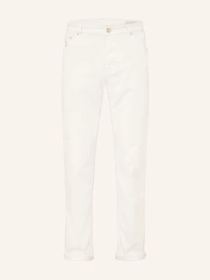 Brunello Cucinelli Jeansy Traditional Fit weiss C7007 ENGLISH WHITE