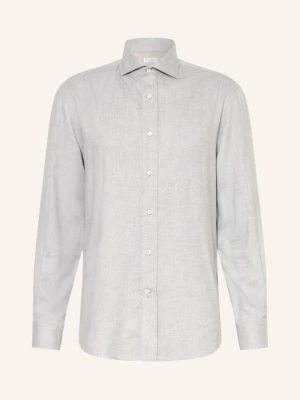 Brunello Cucinelli Koszula Comfort Fit grau JASNOCZARY