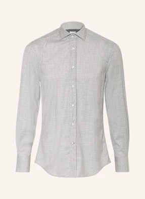 Brunello Cucinelli Koszula Slim Fit grau