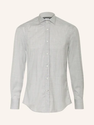 Brunello Cucinelli Koszula Slim Fit grau