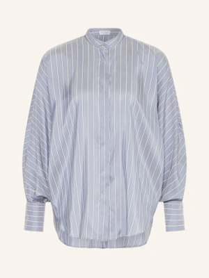 Brunello Cucinelli Koszula Z Jedwabiu blau