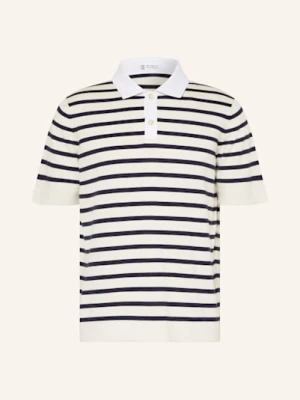 Brunello Cucinelli Koszulka Polo Z Dżerseju beige
