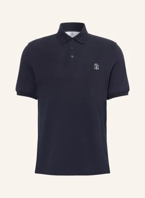 Brunello Cucinelli Koszulka Polo Z Piki blau