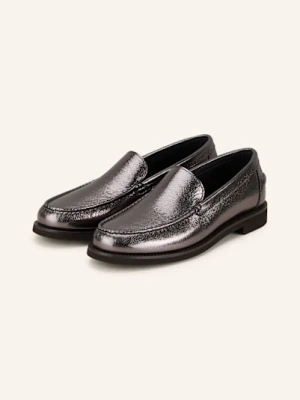 Brunello Cucinelli Loafersy silber