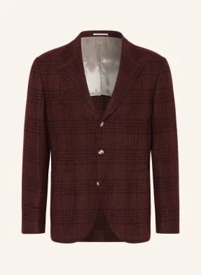 Brunello Cucinelli Marynarka Slim Fit rot