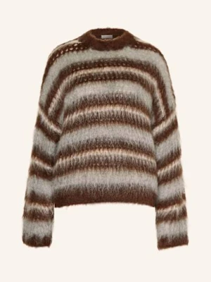 Brunello Cucinelli Moherowy Sweter braun
