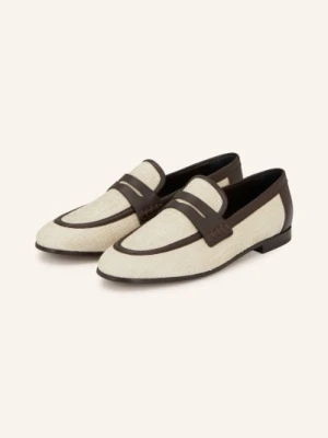 Brunello Cucinelli Penny Loafers beige