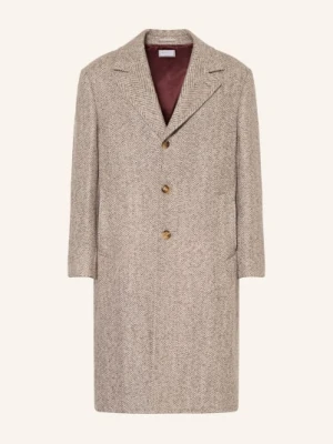 Brunello Cucinelli Płaszcz Z Alpaki beige