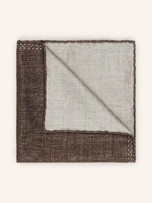 Brunello Cucinelli Poszetka Z Jedwabiu braun