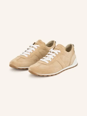 Brunello Cucinelli Sneakersy Z Ozdobnymi Koralikami braun