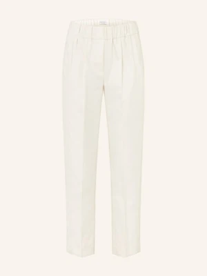 Brunello Cucinelli Spodnie 7/8 weiss