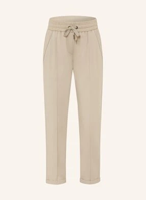 Brunello Cucinelli Spodnie Dżersejowe W Stylu Dresowym beige