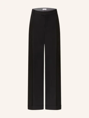 Brunello Cucinelli Spodnie Marlena schwarz