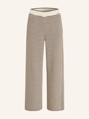 Brunello Cucinelli Spodnie Z Dzianiny beige