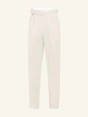 Brunello Cucinelli Spodnie Z Sztruksu O Kroju Extra Slim Fit weiss BEŻOWY