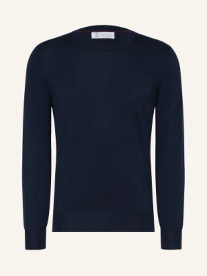 Brunello Cucinelli Sweter blau
