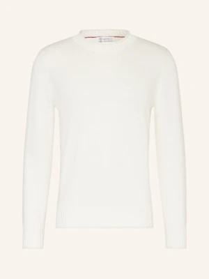 Brunello Cucinelli Sweter weiss