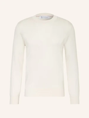 Brunello Cucinelli Sweter weiss