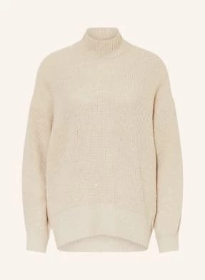 Brunello Cucinelli Sweter Z Dodatkiem Kaszmiru I Błyszczącą Przędzą beige