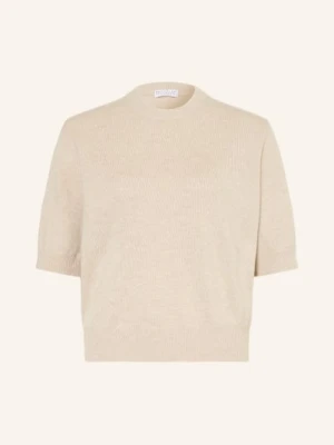 Brunello Cucinelli Sweter Z Dzianiny Kaszmirowej beige