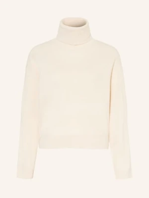 Brunello Cucinelli Sweter Z Golfem Z Kaszmiru beige