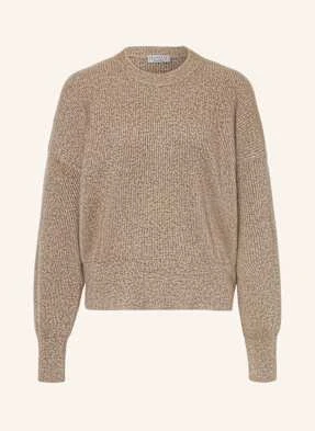Brunello Cucinelli Sweter Z Kaszmiru braun