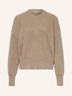 Brunello Cucinelli Sweter Z Kaszmiru braun