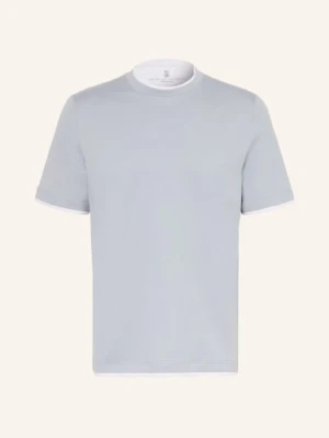 Brunello Cucinelli T-Shirt blau