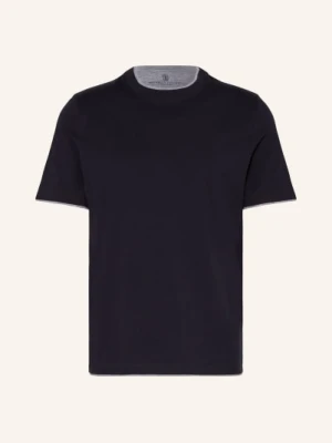 Brunello Cucinelli T-Shirt blau