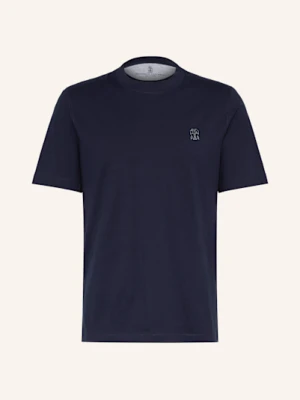 Brunello Cucinelli T-Shirt blau