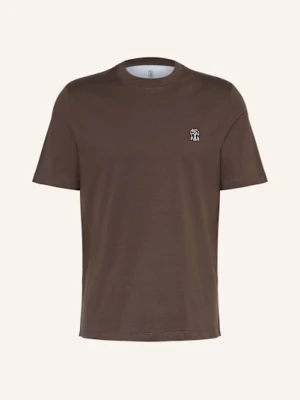 Brunello Cucinelli T-Shirt braun