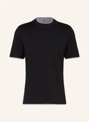 Brunello Cucinelli T-Shirt schwarz