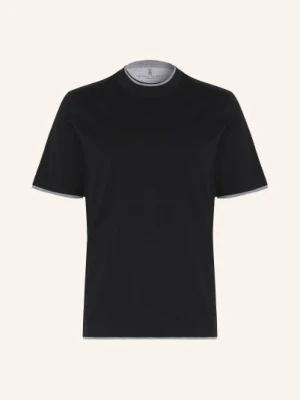 Brunello Cucinelli T-Shirt schwarz