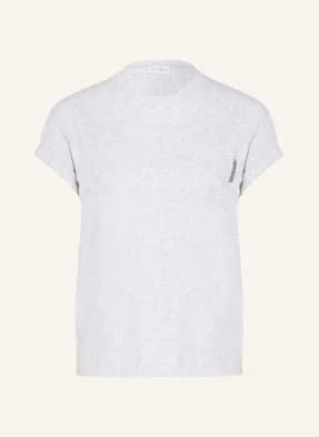 Brunello Cucinelli T-Shirt silber