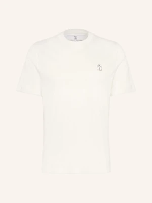 Brunello Cucinelli T-Shirt weiss