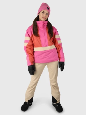 Brunotti Spodnie narciarskie "Coldlake" w kolorze beżowym rozmiar: XS