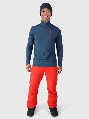 Brunotti Spodnie narciarskie "Footrail" w kolorze czerwonym rozmiar: L