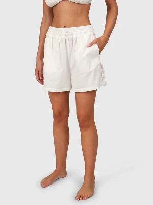 Brunotti Szorty "Candice" w kolorze kremowym rozmiar: XL