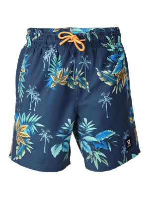 Brunotti Szorty kąpielowe "Cestery" w kolorze granatowym rozmiar: 140