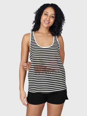 Brunotti Top "Kenzia" w kolorze czarno-białym rozmiar: XL