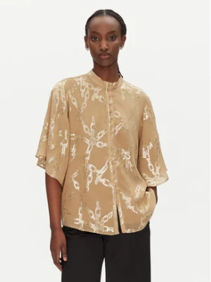 Bruuns Bazaar Koszula Mateli BBW4551 Beżowy Regular Fit