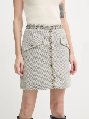 Bruuns Bazaar spódnica z domieszką wełny