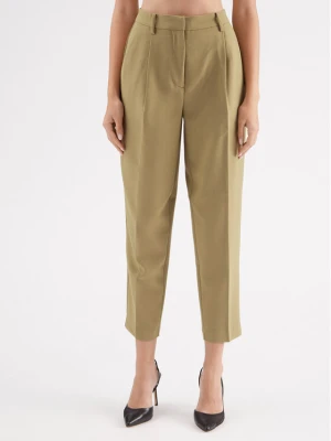 Bruuns Bazaar Spodnie materiałowe Cindy BBW2393 Zielony Loose Fit