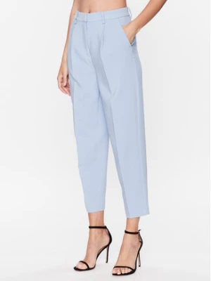 Bruuns Bazaar Spodnie materiałowe Cindy Dagny BBW2393 Błękitny Regular Fit