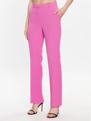 Bruuns Bazaar Spodnie materiałowe Floretta Cassa BBW3367 Różowy Regular Fit