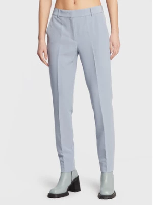Bruuns Bazaar Spodnie materiałowe Rubysus BBW3165 Błękitny Slim Fit
