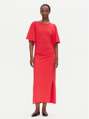 Bruuns Bazaar Sukienka codzienna Nathala BBW4560 Czerwony Regular Fit