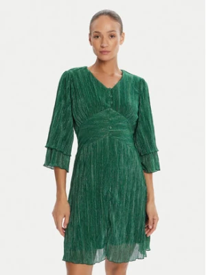 Bruuns Bazaar Sukienka koktajlowa Brella Zabina BBW4533 Zielony Regular Fit