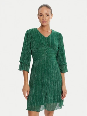 Bruuns Bazaar Sukienka koktajlowa Brella Zabina BBW4533 Zielony Regular Fit